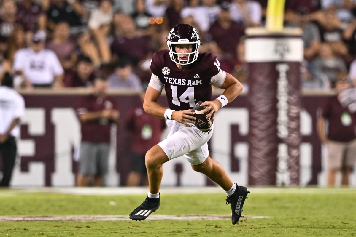 Aggies QB Max Johnson